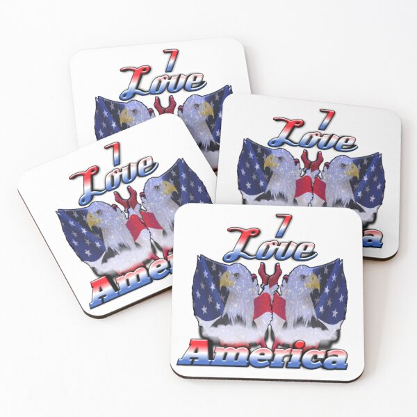 Item preview, Beautiful American Flag With Eagle Design designed and sold by Zareen Sayyed.