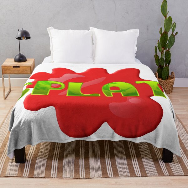 Item preview, Splat WordArt, Red splat with yellow word, glob, mess, Onomonipea designed and sold by Nostrathomas66.