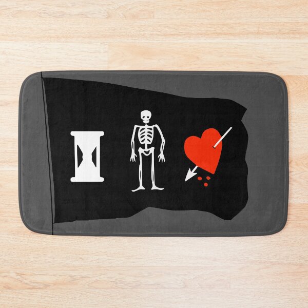 Item preview, Historic Pirate Flag John Phillips designed and sold by QuidnuncDesigns.