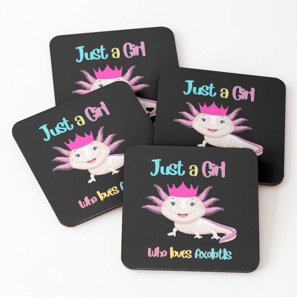 Item preview, Just A Girl Who Loves Axolotls designed and sold by Yazztees.