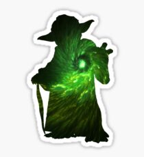 Yoda Galaxy Sticker