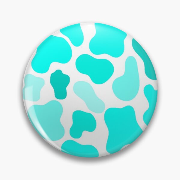 Item preview, Cowprint turqouise/teal, pastel colours designed and sold by tropicalhen133.