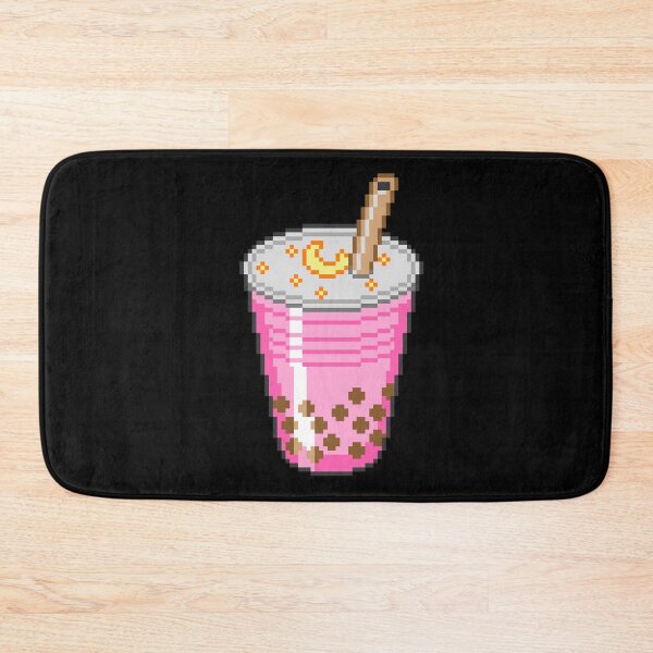 Item preview, Kawaii Pixel Art Boba Tea With Moon And Stars  designed and sold by BellaTho.