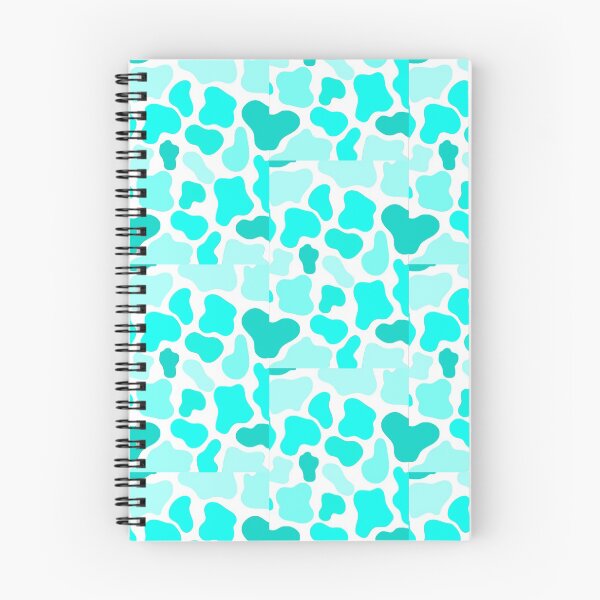 Item preview, Cowprint turqouise/teal, pastel colours designed and sold by tropicalhen133.