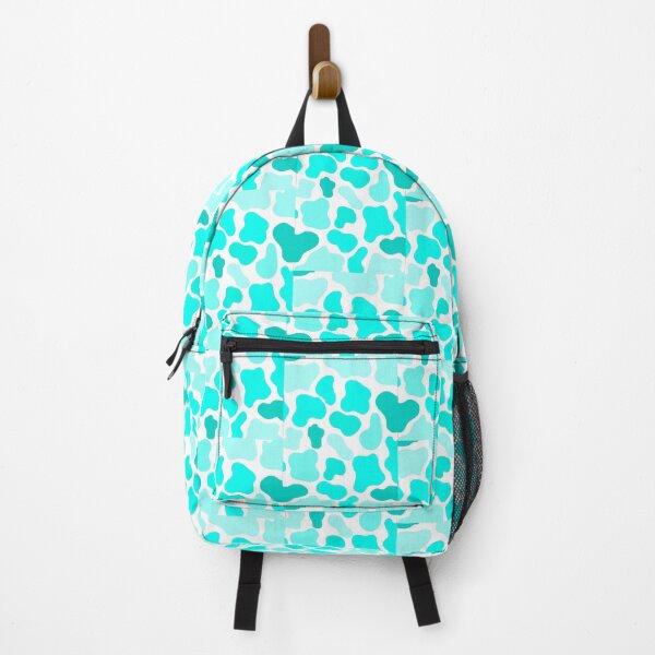 Item preview, Cowprint turqouise/teal, pastel colours designed and sold by tropicalhen133.