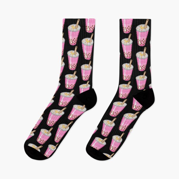 Item preview, Kawaii Pixel Art Boba Tea With Moon And Stars  designed and sold by BellaTho.