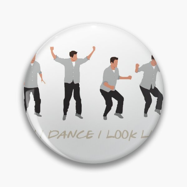 Item preview, Chandler bing dancing designed and sold by PRONGZ Design.