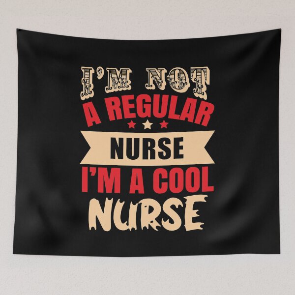 Item preview, I'm Not A Regular Nurse, I'm A Cool Nurse (Dark) designed and sold by the-krisney-way.