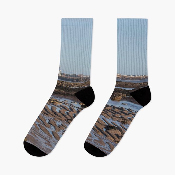Item preview, Newbiggin Bay at low tide designed and sold by Violaman.
