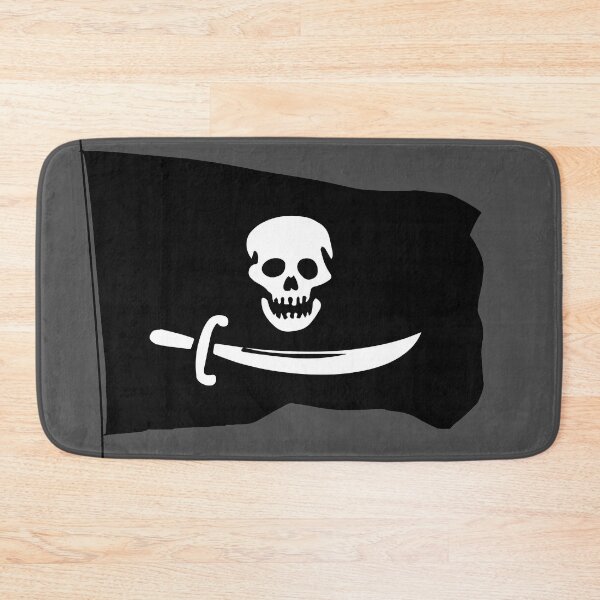 Item preview, Historic Pirate Flag Jolly Roger designed and sold by QuidnuncDesigns.