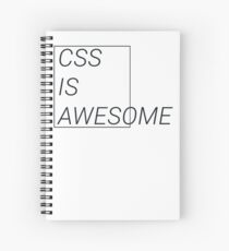 CSS at its best Spiral Notebook