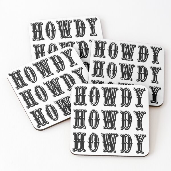 Item preview, Howdy Howdy Howdy Cool Cowboy Western designed and sold by TKsTees.