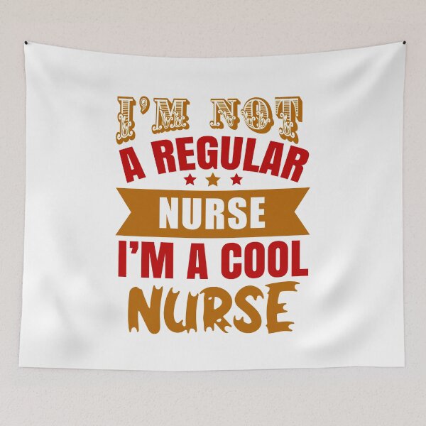 Item preview, I'm Not A Regular Nurse, I'm A Cool Nurse (Light) designed and sold by the-krisney-way.