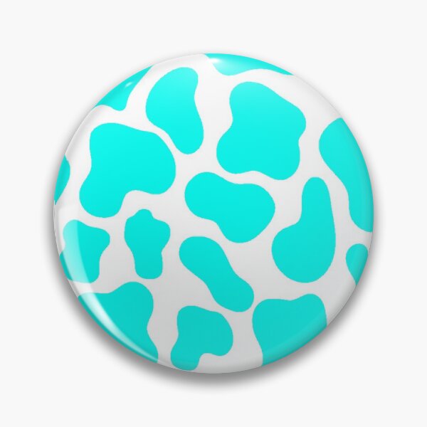 Item preview, Turqouise/teal cowprint designed and sold by tropicalhen133.