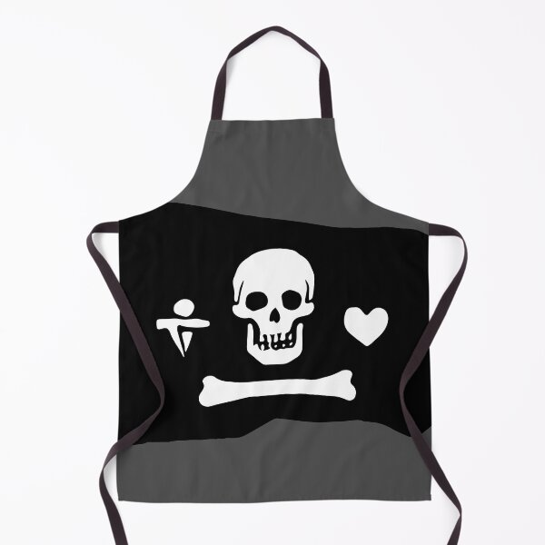 Item preview, Historic Pirate Flag Stede Bonnet designed and sold by QuidnuncDesigns.