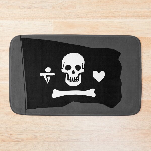 Item preview, Historic Pirate Flag Stede Bonnet designed and sold by QuidnuncDesigns.