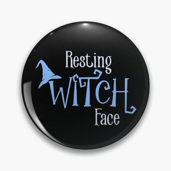 Item preview, Resting Witch Face designed and sold by inkwolfdesigns.