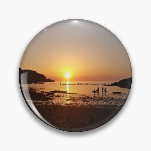 Artikelvorschau, Sonnenuntergang in der Combe Martin Bay entworfen und verkauft von Meggie-moos.