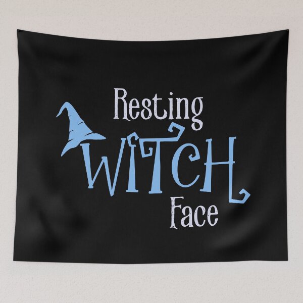 Item preview, Resting Witch Face designed and sold by inkwolfdesigns.
