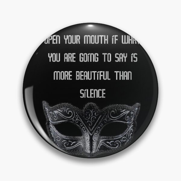 Item preview, Open your mouth if what you are going to say ... designed and sold by Zosef-artist.