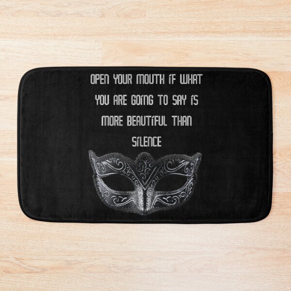 Item preview, Open your mouth if what you are going to say ... designed and sold by Zosef-artist.