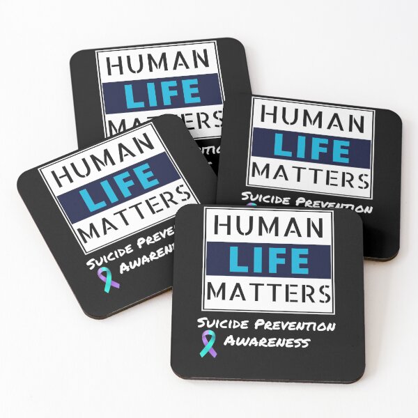 Item preview, Human Life Matters Suicide Prevention Awareness TShirt designed and sold by Jungleful33.
