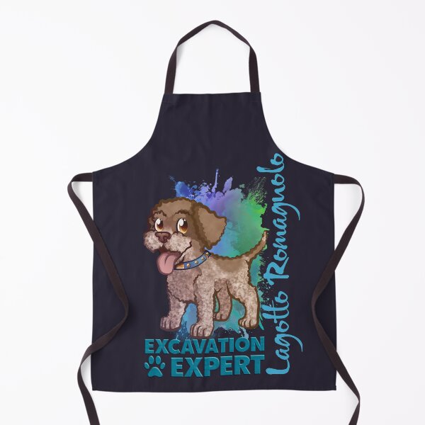 Item preview, Lagotto Romagnolo Puppy Dog Brown Roan designed and sold by Tazmaa.