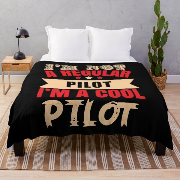 Item preview, I'm Not A Regular Pilot, I'm A Cool Pilot (Dark) designed and sold by the-krisney-way.