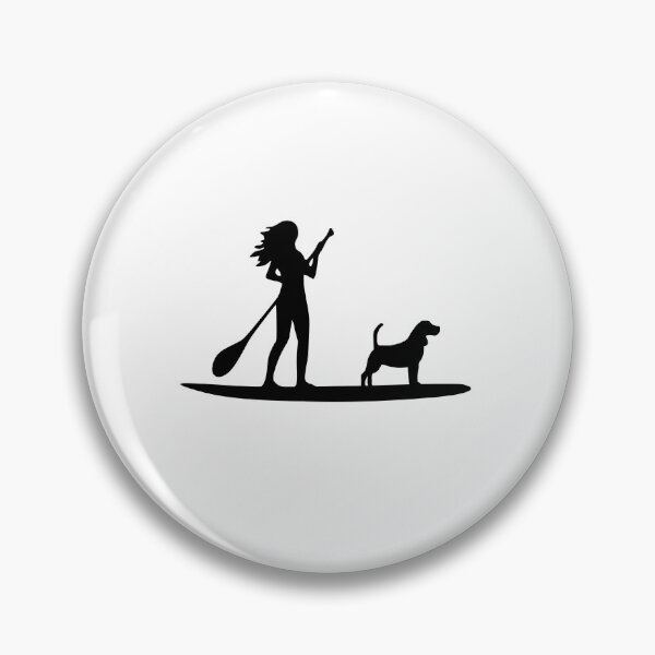 Item preview, Women's SUP Standup Paddleboard Summer Beagle Dog Gift  designed and sold by Guarddogdrive.