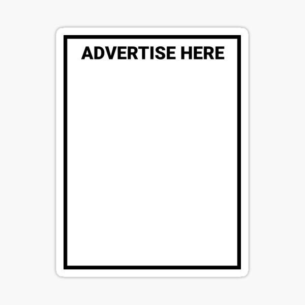 Item preview, Advertise here designed and sold by Provocadores.
