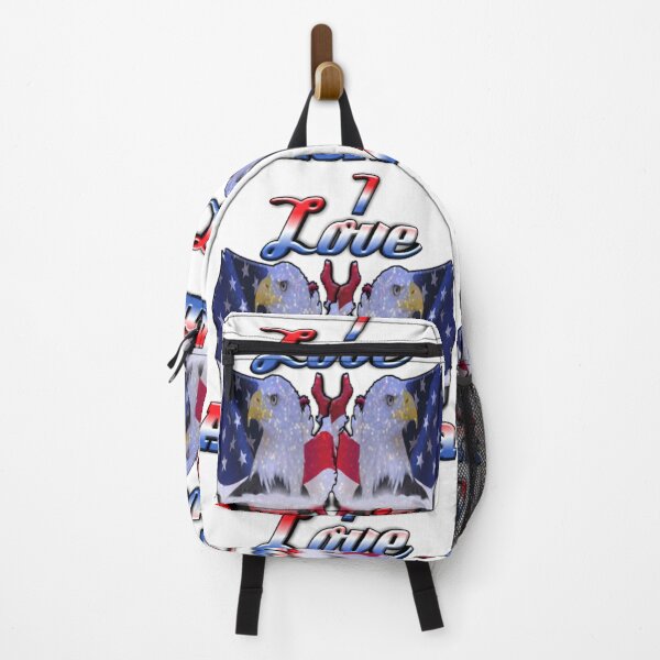 Item preview, Beautiful American Flag With Eagle Design designed and sold by Zareen Sayyed.