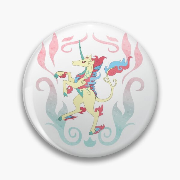 Item preview, Fire Qilin (Heraldry Style) designed and sold by Cosmopoliturtle.