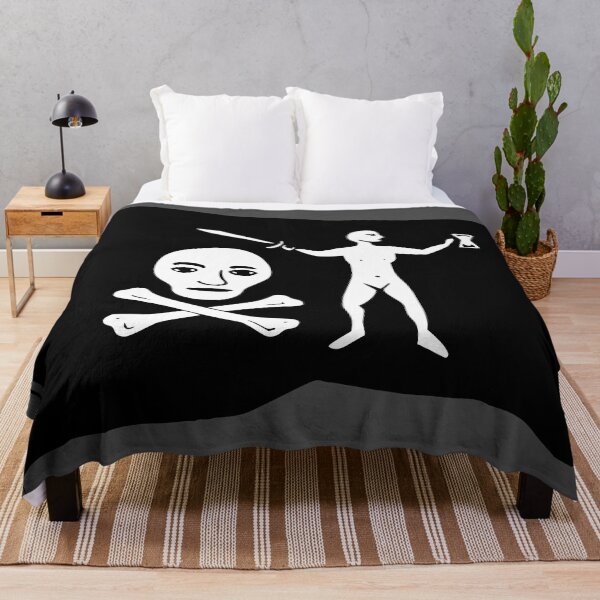 Item preview, Historic Pirate Flag Walter Kennedy designed and sold by QuidnuncDesigns.