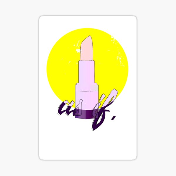As If Sticker