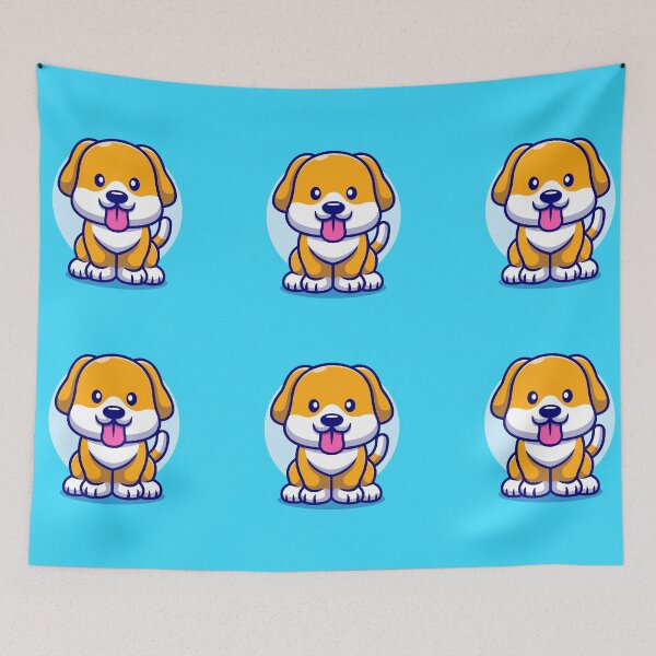 Item preview, Dog Cute, Adorable & Happy designed and sold by ArtistPlayStore.