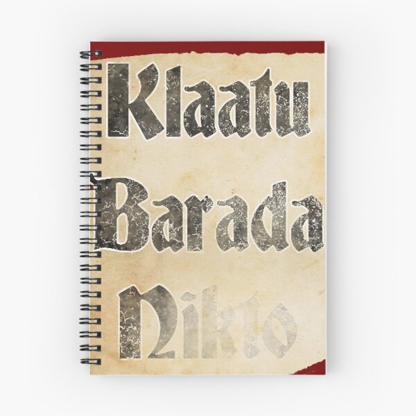Item preview, Klaatu Barada Necktie designed and sold by Luke Tomlinson Artwork.