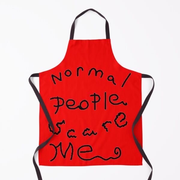 Item preview, red, Normal people scare me designed and sold by beckyhowling.