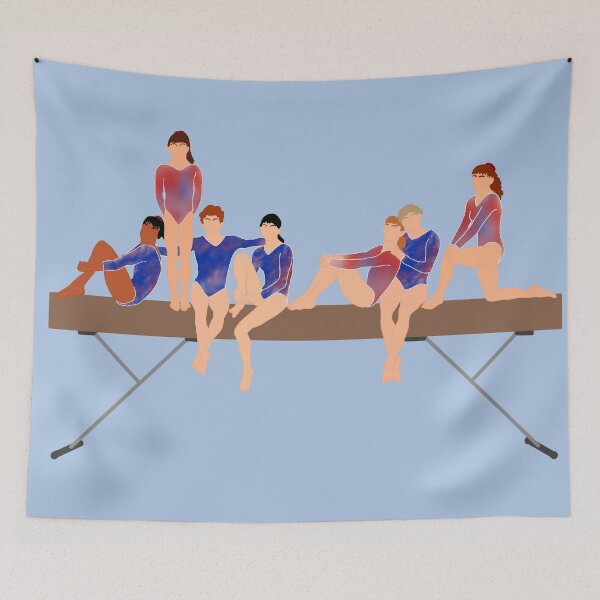 Item preview, The Magnificent Seven Gymnasts 1996 Atlanta designed and sold by GrellenDraws.