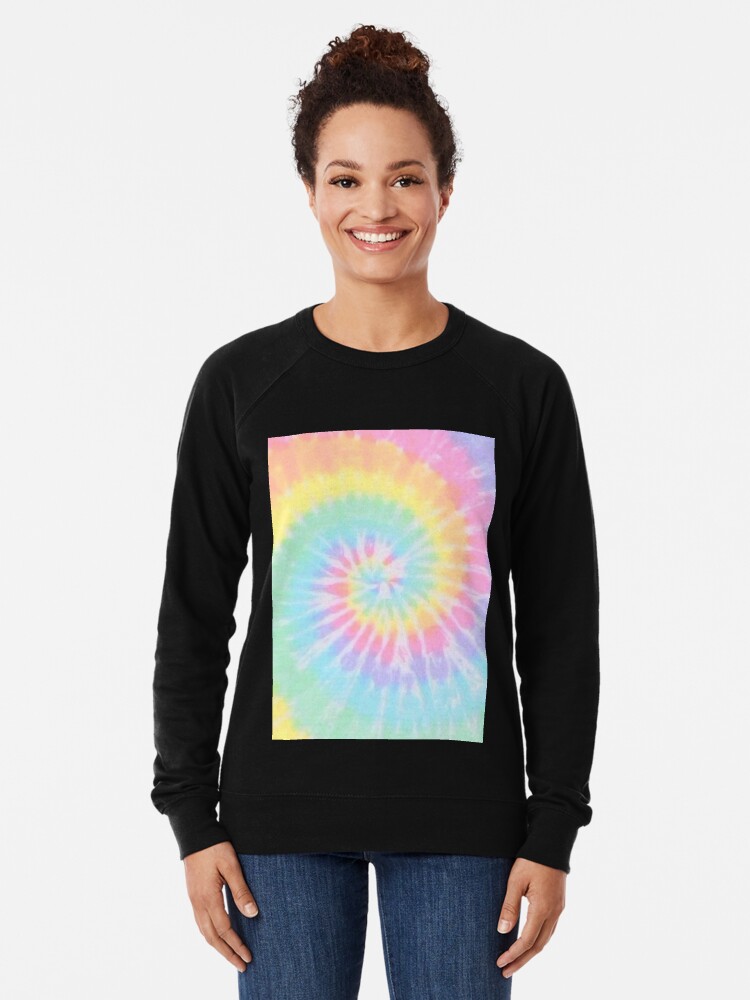 Tie dye lightweight sweatshirt deals