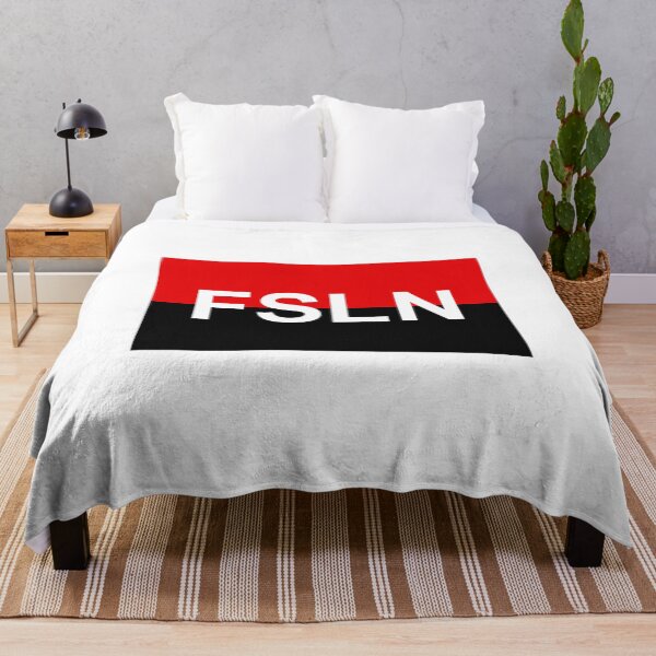 Item preview, Sandinista FSLN Flag designed and sold by RevolutionInPaint.