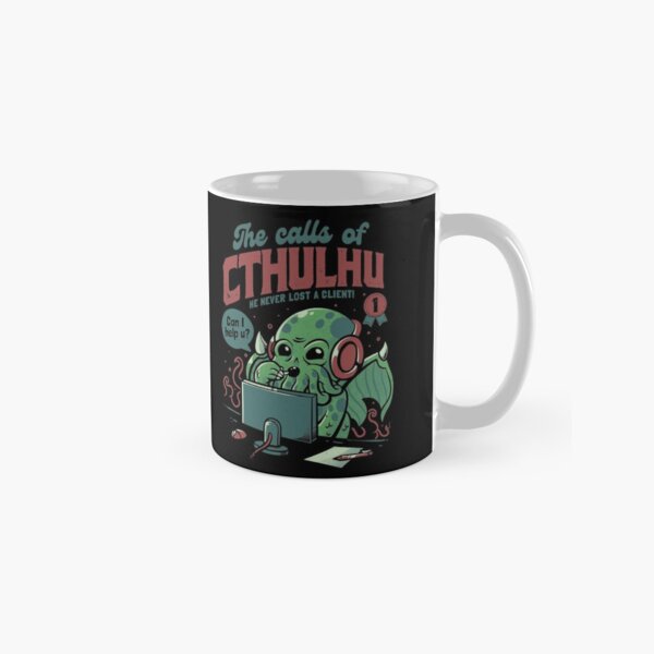 Aperçu de l'œuvre Les appels de Cthulhu - Cadeau drôle de monstre d'horreur créée et vendue par EduEly.
