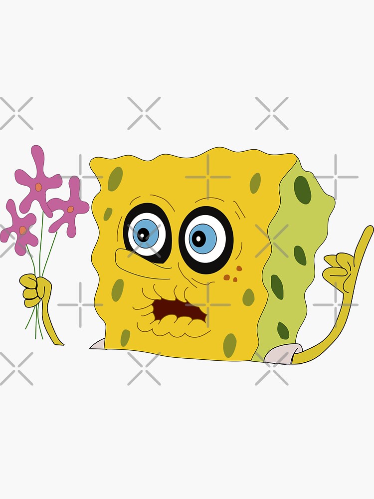 Pegatina «No lo necesito Bob Esponja» de shaylikipnis Redbubble
