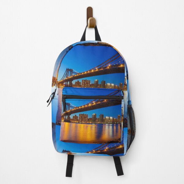 Item preview, USA Manhattan New York river evening bridge light, designed and sold by marksandford78.
