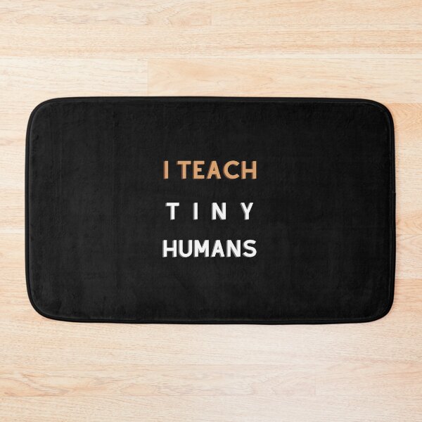 Item preview, I teach Tiny Humans Text Based Classic  designed and sold by yourcherryguy.