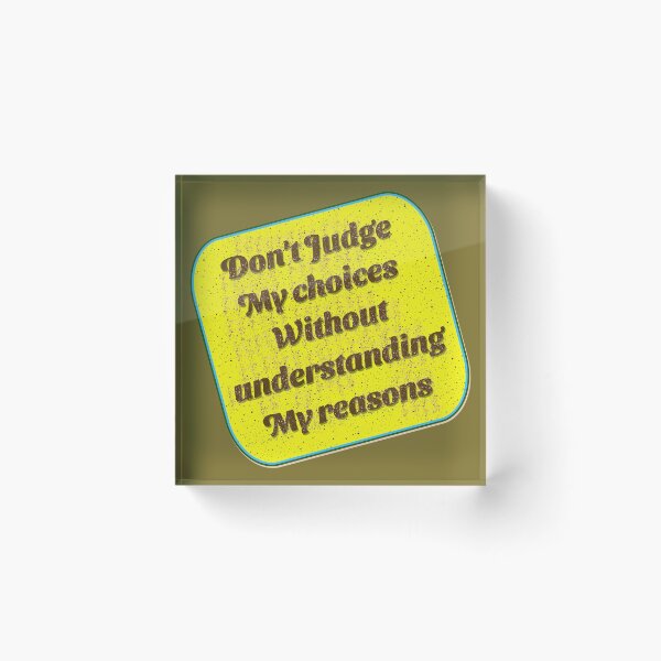 Item preview, Don't judge designed and sold by PMestore.