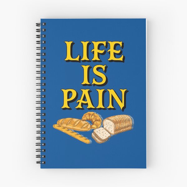 Item preview, Life is pain  designed and sold by Monkey204.