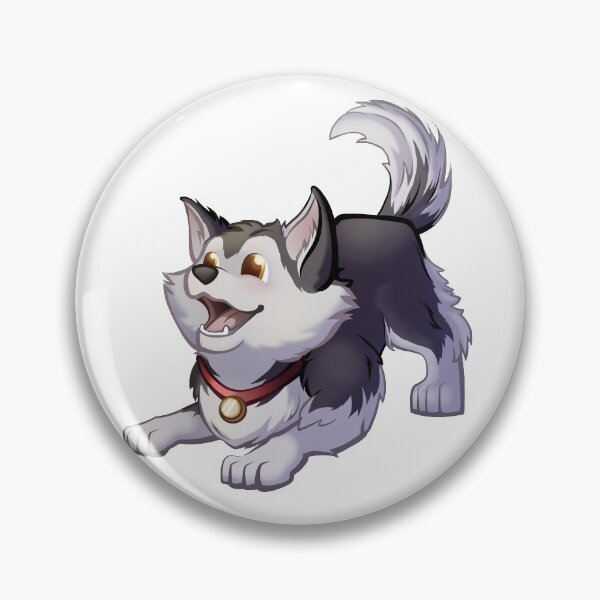 Item preview, Alaskan Malamute Puppy Dog Wolf Art designed and sold by Tazmaa.