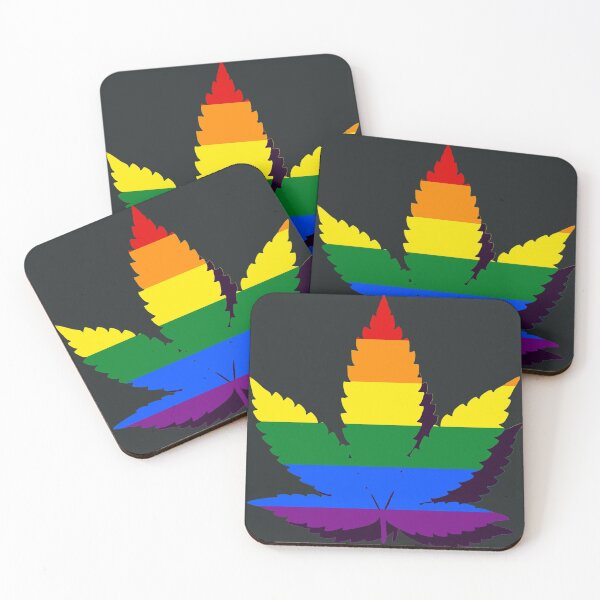 Item preview, Pride Flag Canna-Pattern designed and sold by  CannaGranny™ .