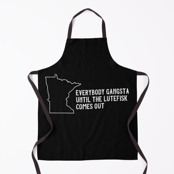 Item preview, Everybody Gangsta Minnesota Lutefisk designed and sold by Huhnerdieb Apparel.