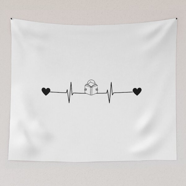 Item preview, book heartbeat: Gift idea for book lovers & siblings designed and sold by dorento07.